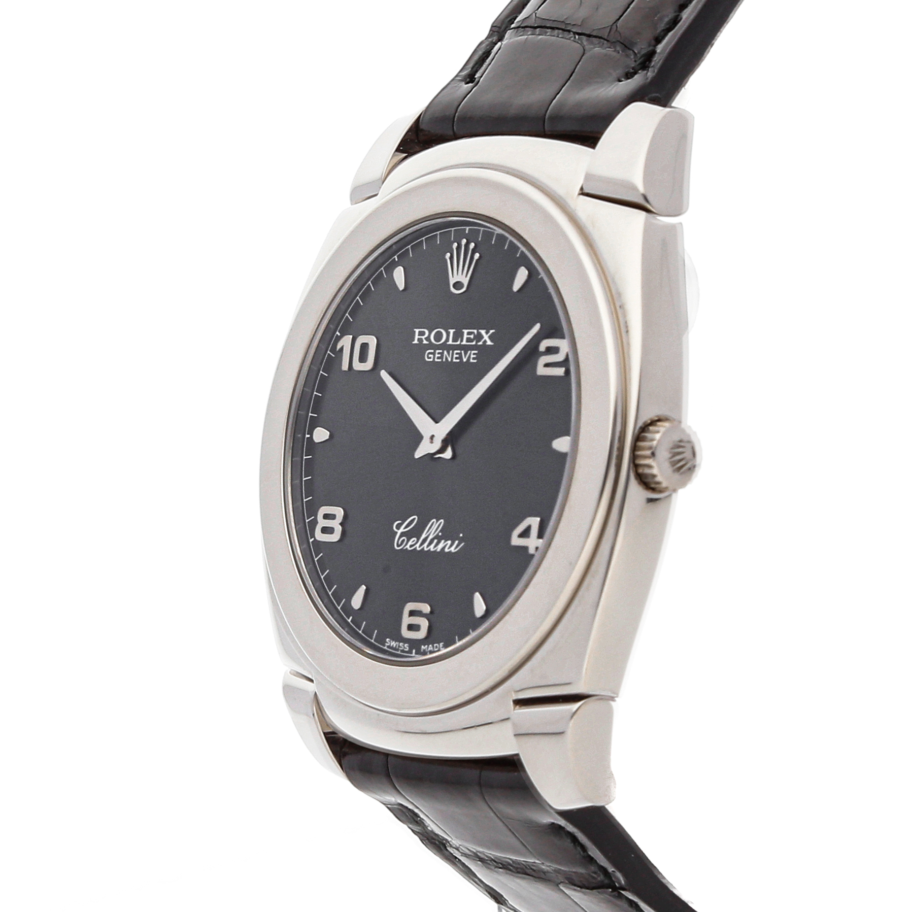 White Gold Men Replica Rolex Cellini Cestello 5330/9 Case 36mm Mechanical White Gold Men Replica Rolex Cellini Cestello 5330/9 Case 36mm Mechanical