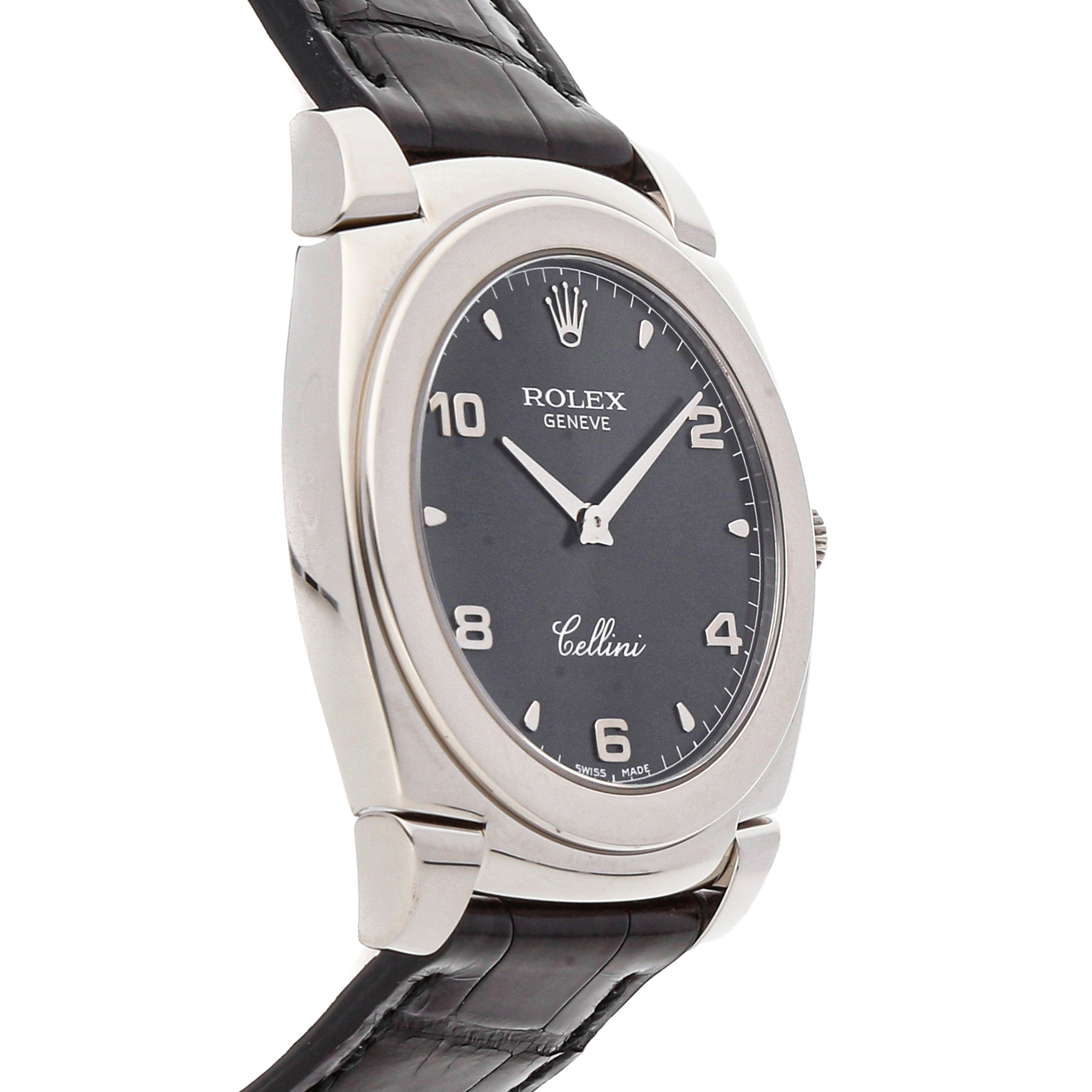 White Gold Men Replica Rolex Cellini Cestello 5330/9 Case 36mm Mechanical White Gold Men Replica Rolex Cellini Cestello 5330/9 Case 36mm Mechanical