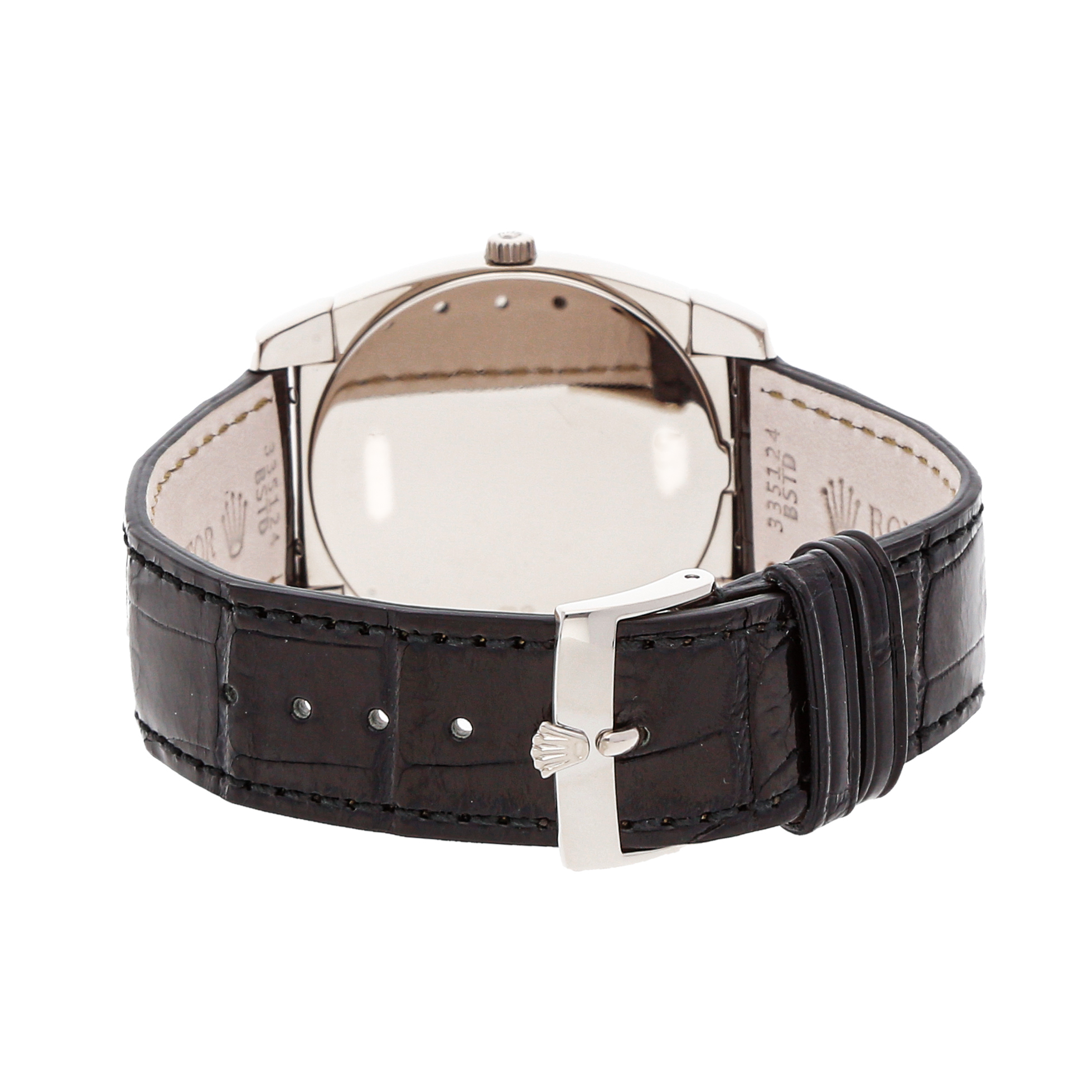 White Gold Men Replica Rolex Cellini Cestello 5330/9 Case 36mm Mechanical White Gold Men Replica Rolex Cellini Cestello 5330/9 Case 36mm Mechanical