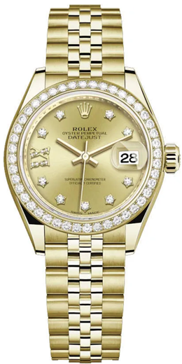 Rolex M279138rbr-0007 18 Ct Yellow Gold Automatic Movement Watch Rolex M279138rbr-0007 18 Ct Yellow Gold Automatic Movement Watch