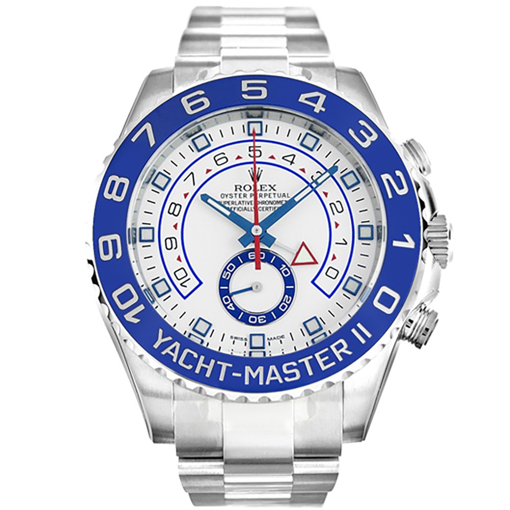 Rolex Yacht-Master 116680 Mens 44 MM White Steel Rolex Yacht-Master 116680 Mens 44 MM White Steel