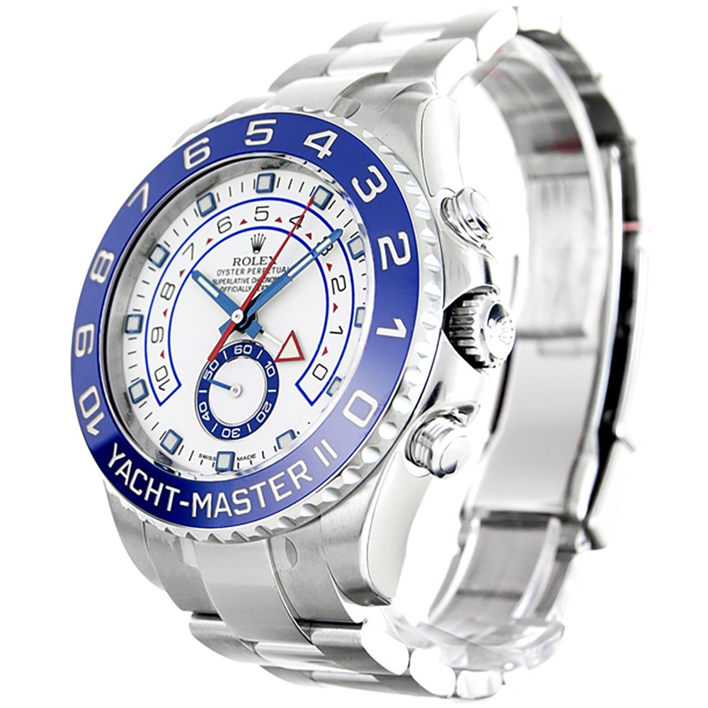 Rolex Yacht-Master 116680 Mens 44 MM White Steel Rolex Yacht-Master 116680 Mens 44 MM White Steel