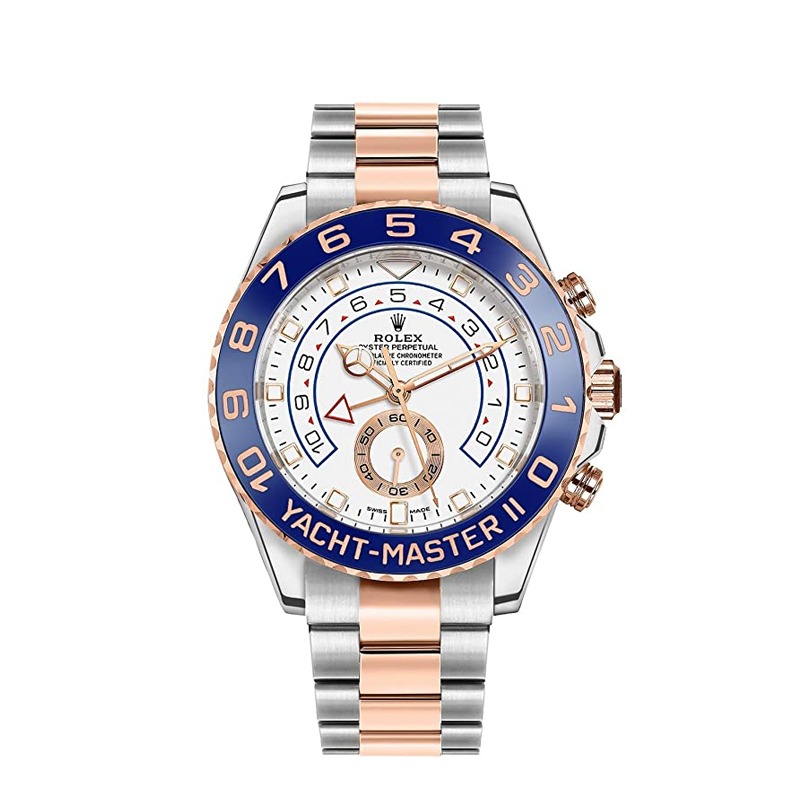 Rolex Yacht-Master 116681 Mens Automatic Watch 44 MM White Rolex Yacht-Master 116681 Mens Automatic Watch 44 MM White