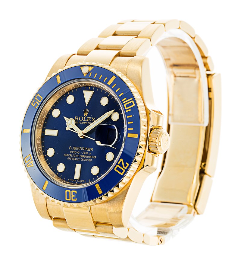 Rolex Submariner 116618LB Mens 40 MM Automatic Blue Watch Rolex Submariner 116618LB Mens 40 MM Automatic Blue Watch