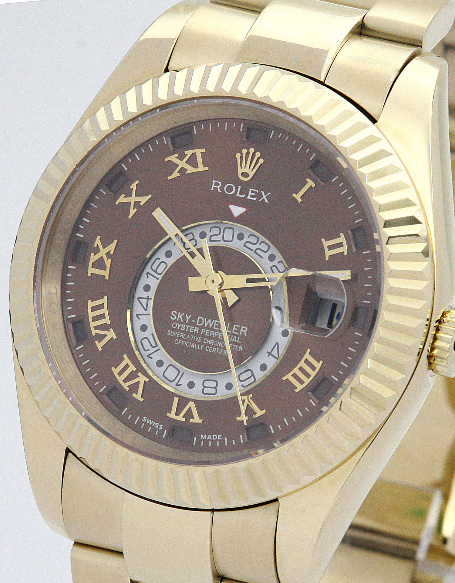 Rolex Sky-Dweller 326938 Mens 42 MM Brown dial Automatic Watch Rolex Sky-Dweller 326938 Mens 42 MM Brown dial Automatic Watch