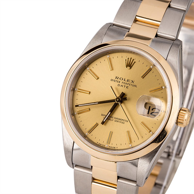 Rolex Date 15203 Men's Case 34mm Automatic 3135 Rolex Date 15203 Men's Case 34mm Automatic 3135
