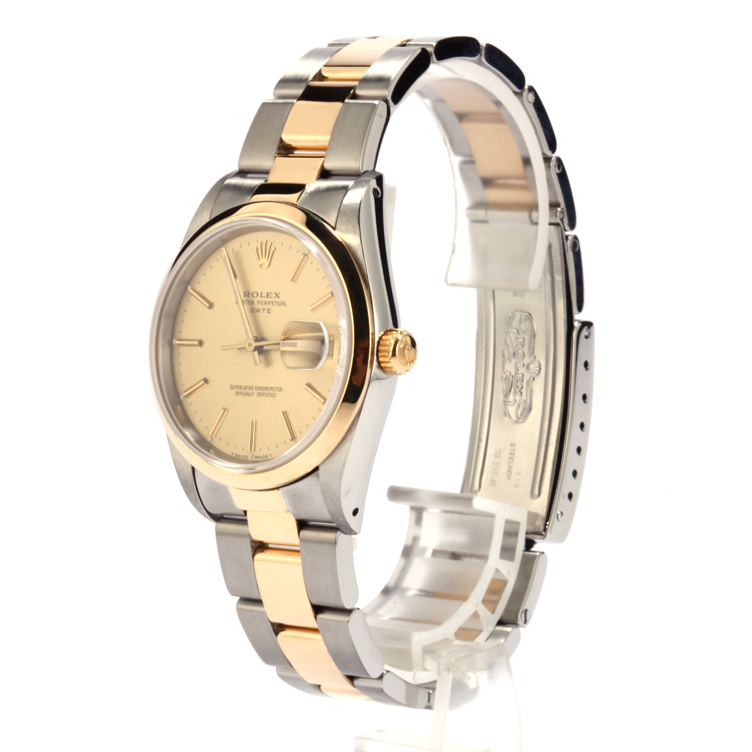 Rolex Date 15203 Men's Case 34mm Automatic 3135 Rolex Date 15203 Men's Case 34mm Automatic 3135