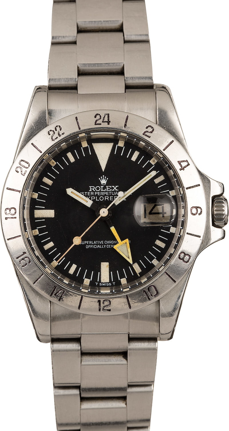 Rolex Explorer Ii 1655 Men's Dial Black Tritium Watch Rolex Explorer Ii 1655 Men's Dial Black Tritium Watch