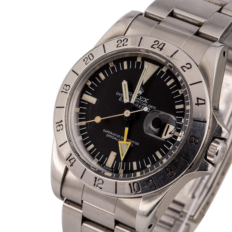 Rolex Explorer Ii 1655 Men's Dial Black Tritium Watch Rolex Explorer Ii 1655 Men's Dial Black Tritium Watch