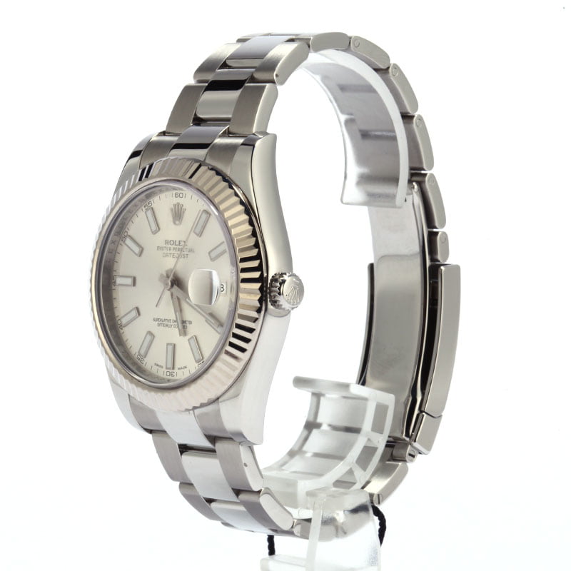 Rolex Datejust Ii 116334 Men's Case 41mm Automatic 3136 Rolex Datejust Ii 116334 Men's Case 41mm Automatic 3136