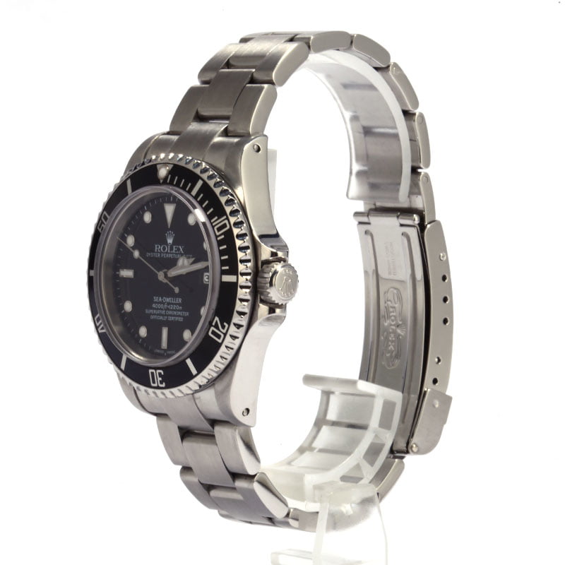 Rolex Sea-dweller 16600 Men's Dial Black Stainless Steel Rolex Sea-dweller 16600 Men's Dial Black Stainless Steel