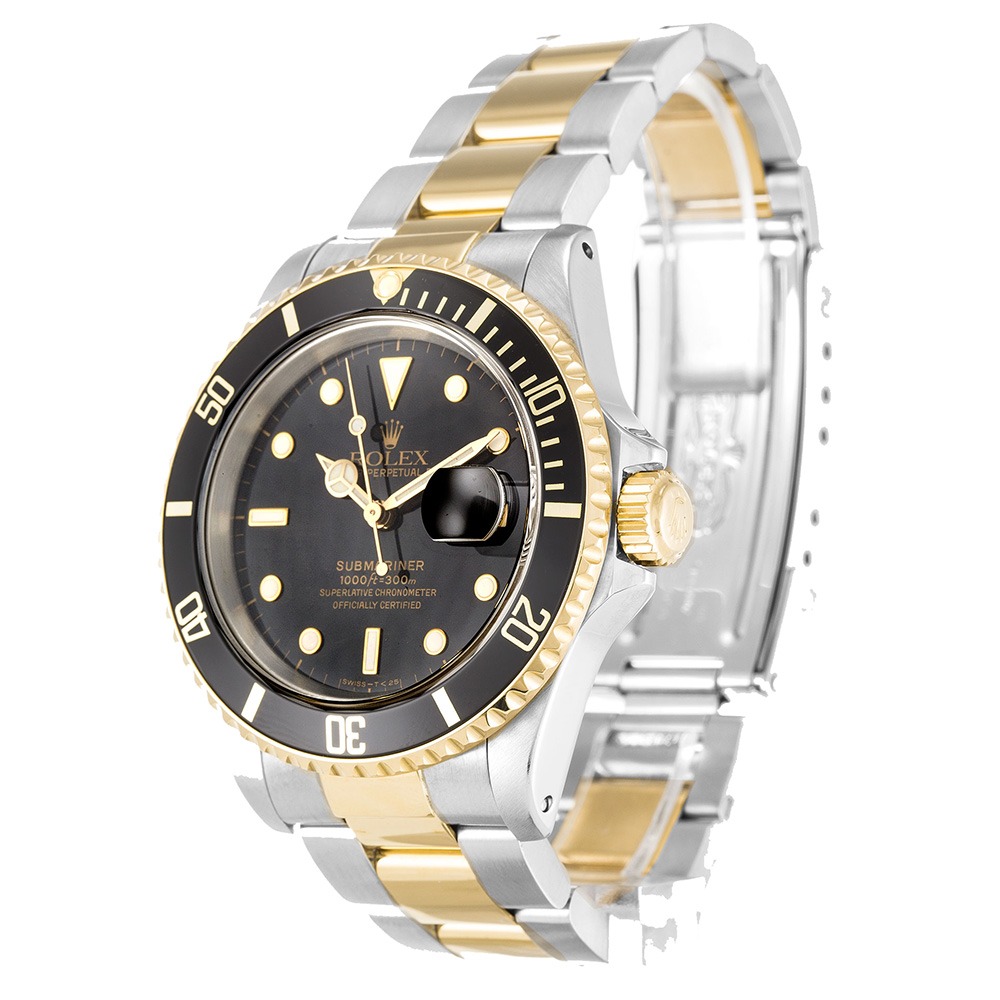 Rolex Submariner 16613 Men Black Automatic 40 MM Steel Watch Rolex Submariner 16613 Men Black Automatic 40 MM Steel Watch