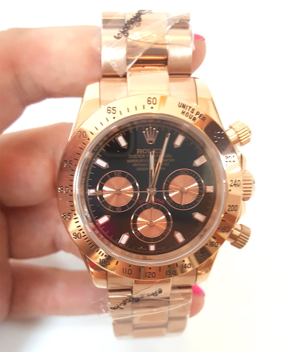 Rolex Daytona 116505 Mens 40 MM Automatic Black Baton Watch Rolex Daytona 116505 Mens 40 MM Automatic Black Baton Watch