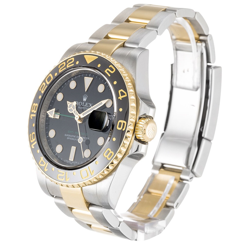 Rolex GMT Master II 116713 Mens Steel Automatic Black 40 MM Watch Rolex GMT Master II 116713 Mens Steel Automatic Black 40 MM Watch