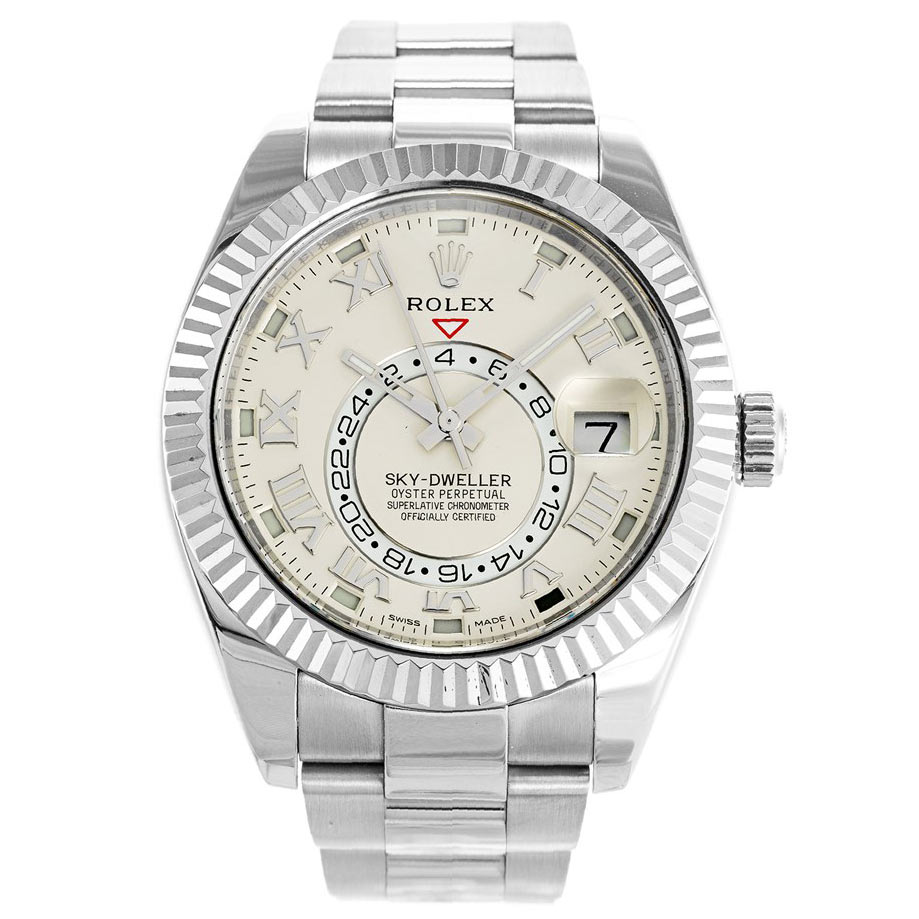 Rolex Sky-Dweller 326939 Mens 42 MM Automatic Silver Steel Watch Rolex Sky-Dweller 326939 Mens 42 MM Automatic Silver Steel Watch