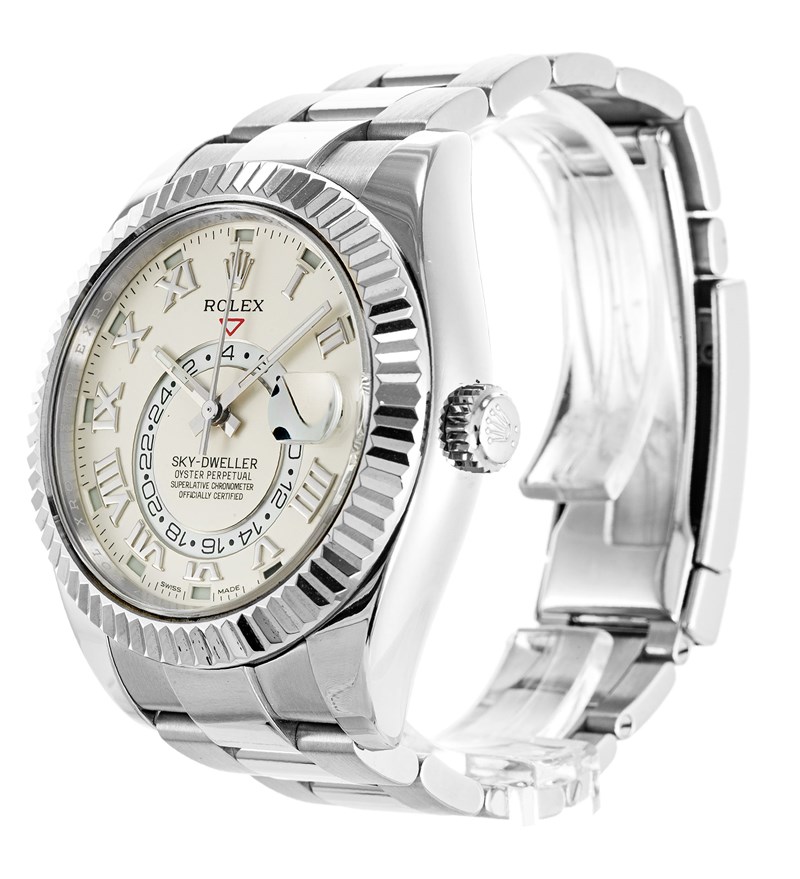 Rolex Sky-Dweller 326939 Mens 42 MM Automatic Silver Steel Watch Rolex Sky-Dweller 326939 Mens 42 MM Automatic Silver Steel Watch