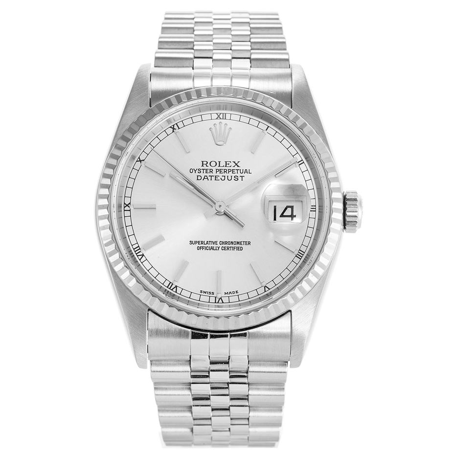 Rolex Datejust 16234 Mens 36 MM Automatic Stainless Steel Watch Rolex Datejust 16234 Mens 36 MM Automatic Stainless Steel Watch