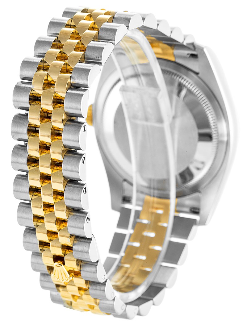Rolex Datejust 116233 Mens 36 MM Automatic Gold Plated Steel Watch Rolex Datejust 116233 Mens 36 MM Automatic Gold Plated Steel Watch