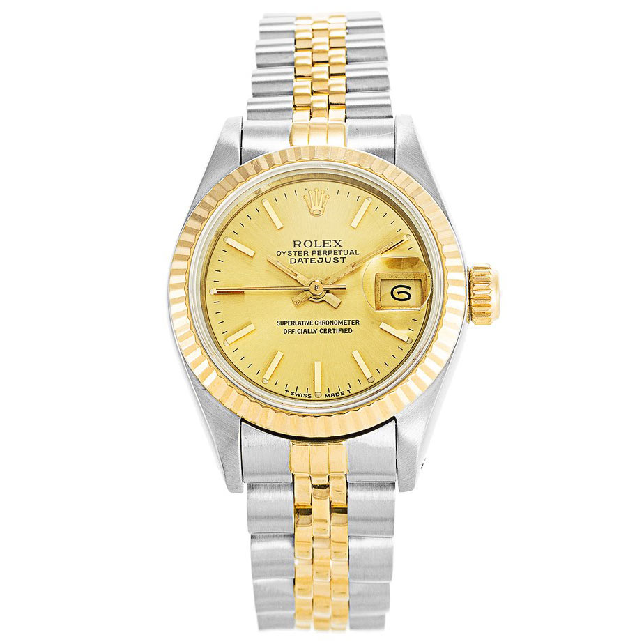 Rolex Datejust 69173 Ladies 26 MM Automatic Gold Plated Watch Rolex Datejust 69173 Ladies 26 MM Automatic Gold Plated Watch