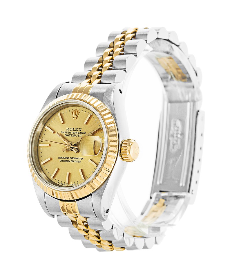 Rolex Datejust 69173 Ladies 26 MM Automatic Gold Plated Watch Rolex Datejust 69173 Ladies 26 MM Automatic Gold Plated Watch