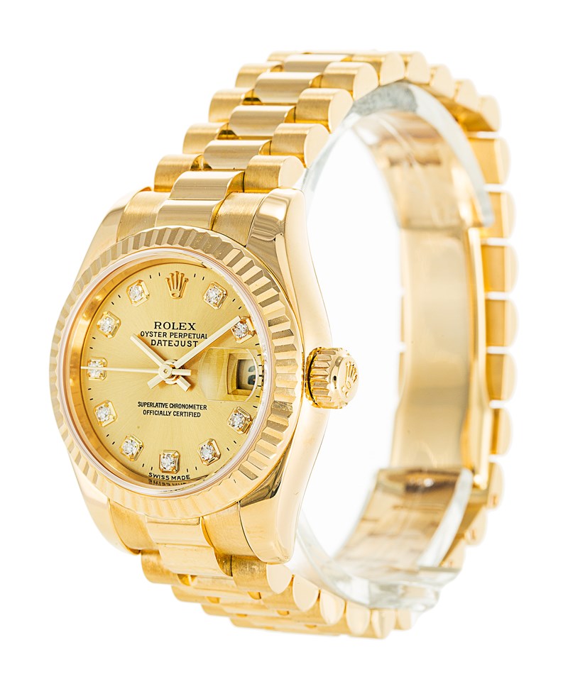 Rolex Datejust 179178 Ladies 26 MM Automatic Gold Plated Watch Rolex Datejust 179178 Ladies 26 MM Automatic Gold Plated Watch