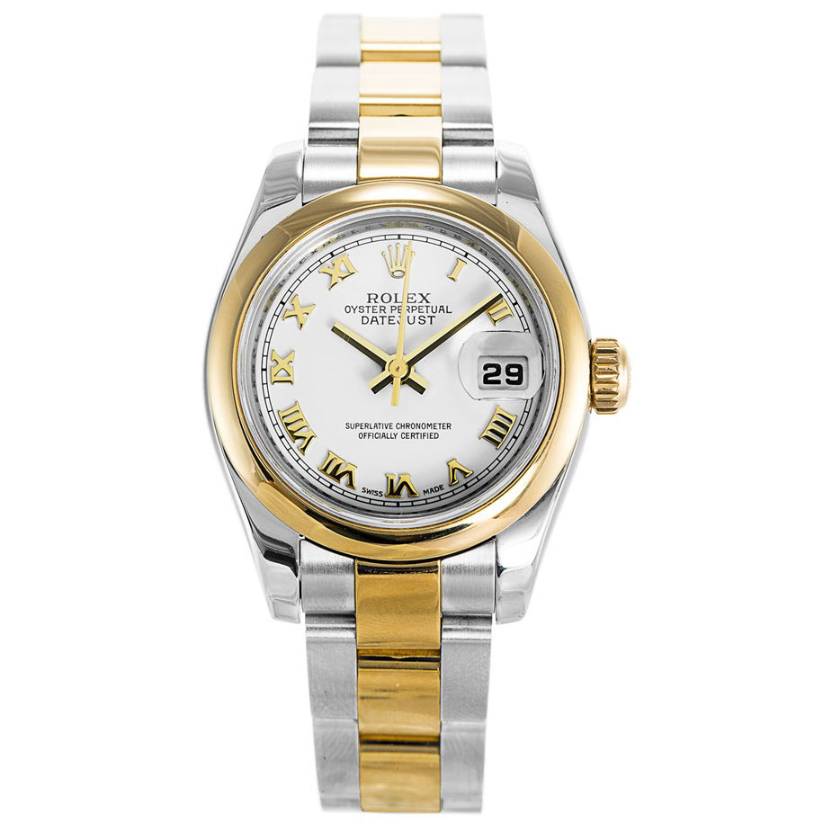 Rolex Datejust 179163 Ladies White Automatic 26 MM Steel Watch Rolex Datejust 179163 Ladies White Automatic 26 MM Steel Watch