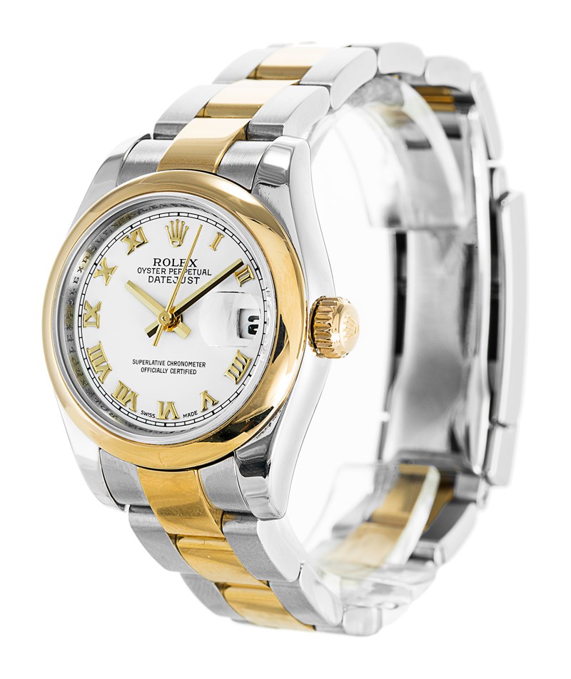 Rolex Datejust 179163 Ladies White Automatic 26 MM Steel Watch Rolex Datejust 179163 Ladies White Automatic 26 MM Steel Watch