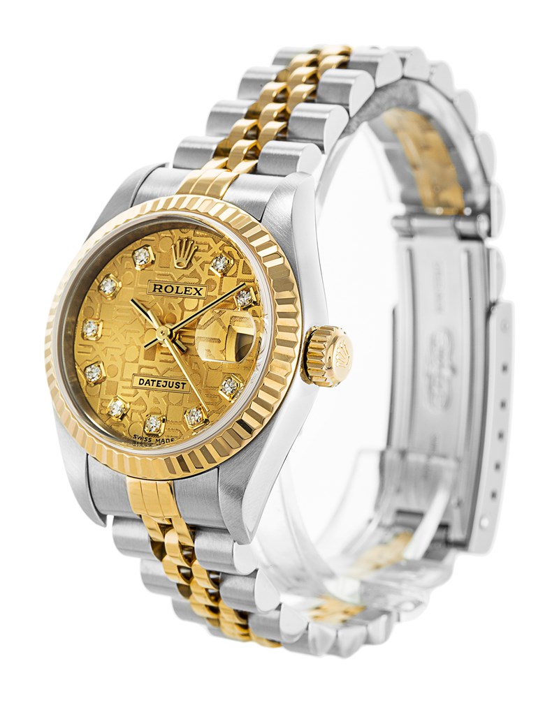 Rolex Datejust 79173 Ladies 26 MM Gold Plated Steel Automatic Gold Watch Rolex Datejust 79173 Ladies 26 MM Gold Plated Steel Automatic Gold Watch