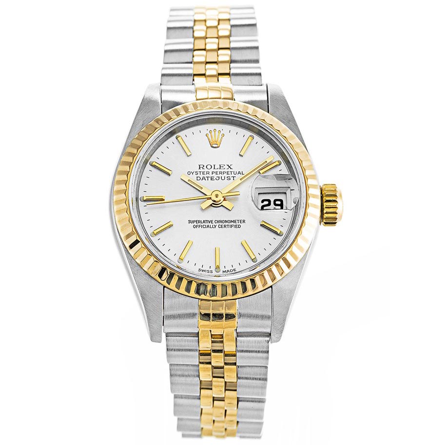 Rolex Datejust 79173 Ladies White Steel Automatic 26 MM Watch Rolex Datejust 79173 Ladies White Steel Automatic 26 MM Watch