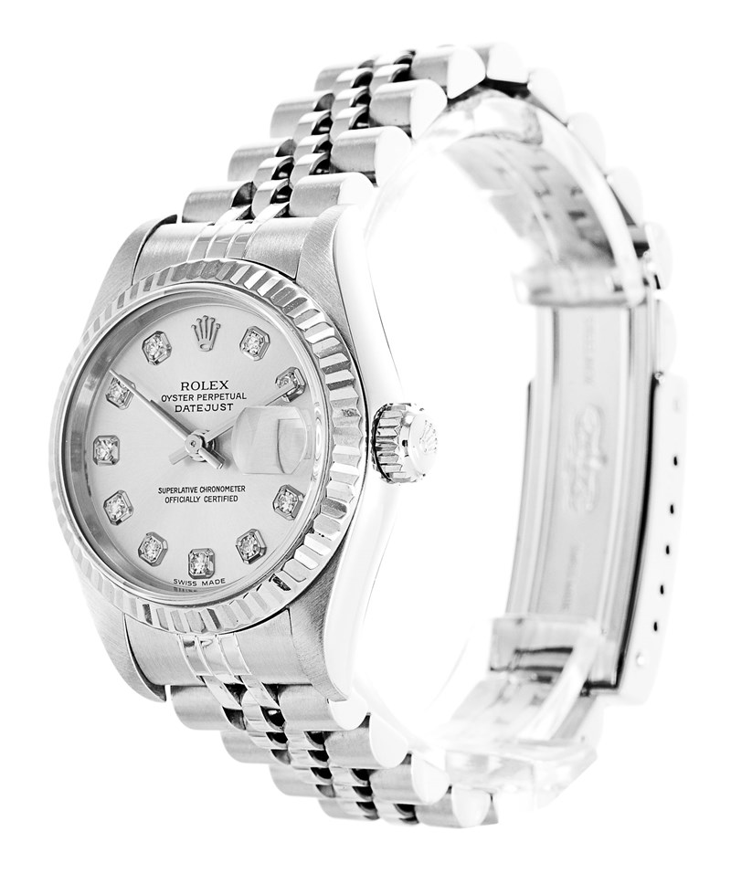 Rolex Datejust 79174 White Steel Automatic 26 MM Ladies Watch Rolex Datejust 79174 White Steel Automatic 26 MM Ladies Watch