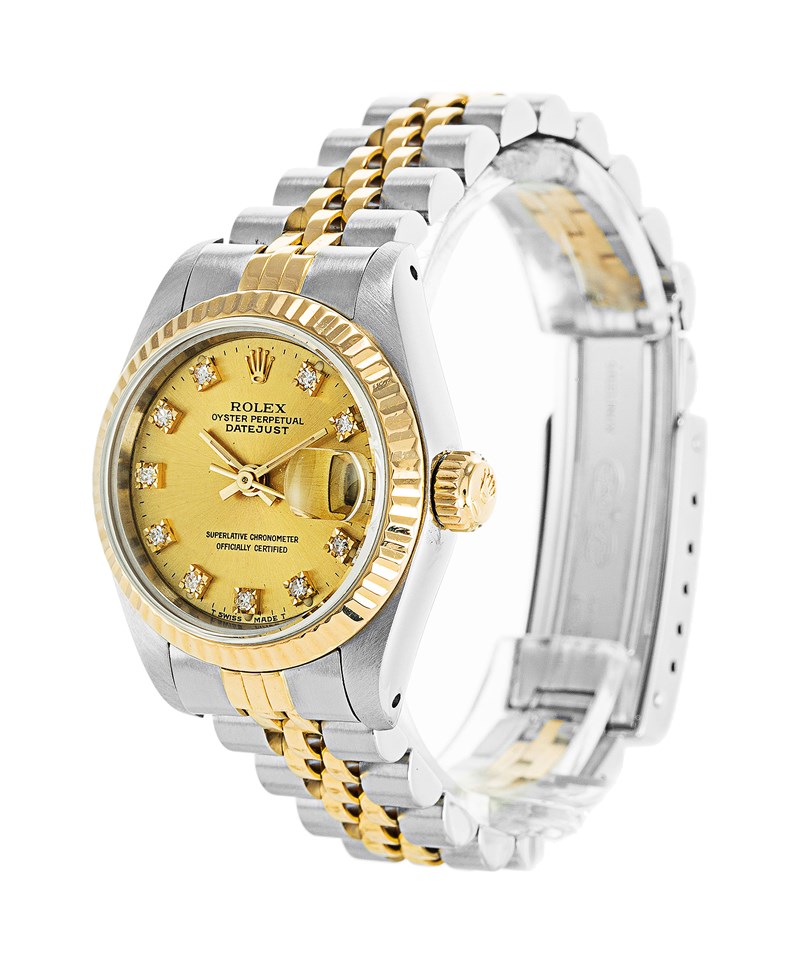 Rolex Datejust 69173 Ladies Steel Automatic 26 MM Gold Plated Watch Rolex Datejust 69173 Ladies Steel Automatic 26 MM Gold Plated Watch