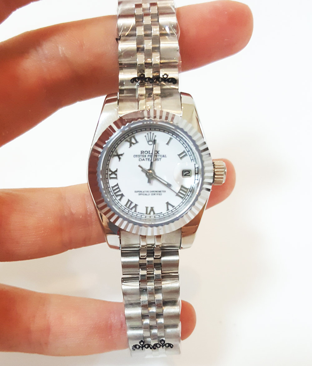 Rolex Datejust 179174 Ladies White Automatic 26 MM Steel Watch Rolex Datejust 179174 Ladies White Automatic 26 MM Steel Watch