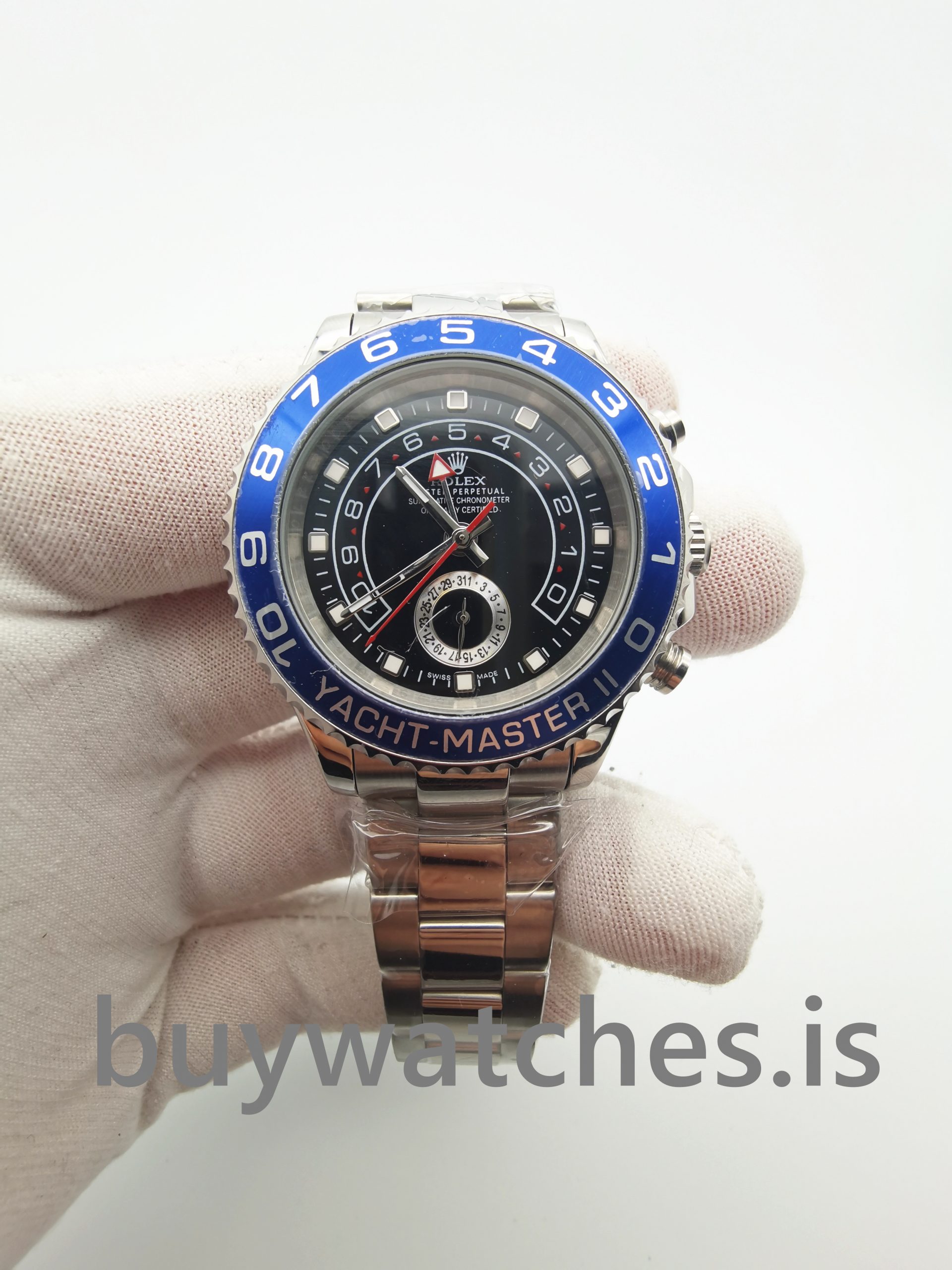 Rolex Yacht-master 116680 Automatic Mens 44 mm Black Steel Watch Rolex Yacht-master 116680 Automatic Mens 44 mm Black Steel Watch