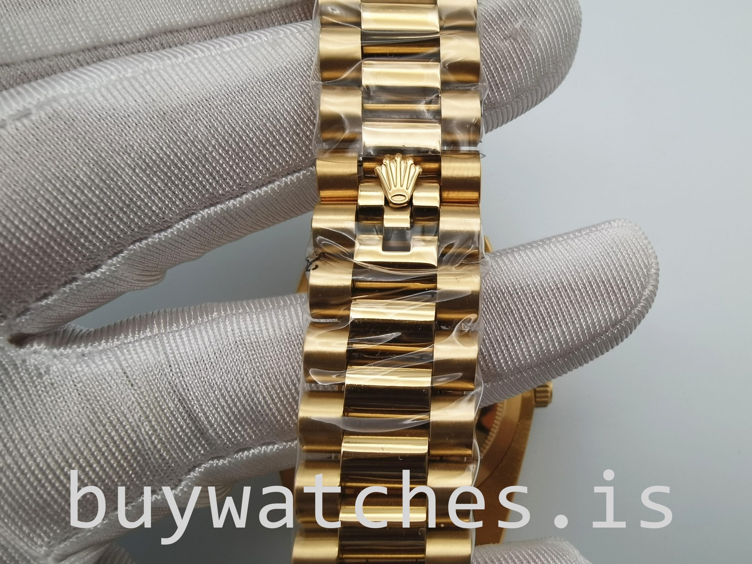 Rolex Day-Date 128348rbr 36 mm Gold With Diamonds Unisex Automatic Watch Rolex Day-Date 128348rbr 36 mm Gold With Diamonds Unisex Automatic Watch