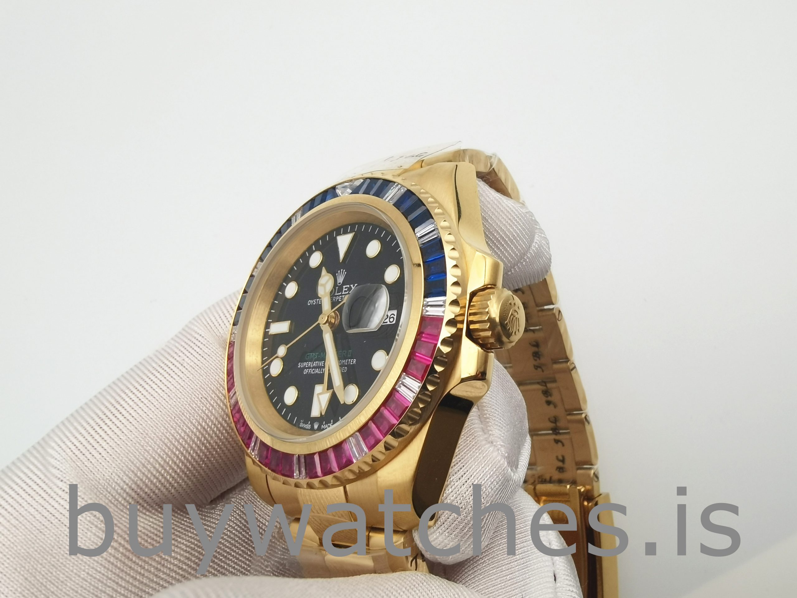 Rolex GMT-Master II 116748 Yellow Gold Unisex 40mm Automatic Watch Rolex GMT-Master II 116748 Yellow Gold Unisex 40mm Automatic Watch