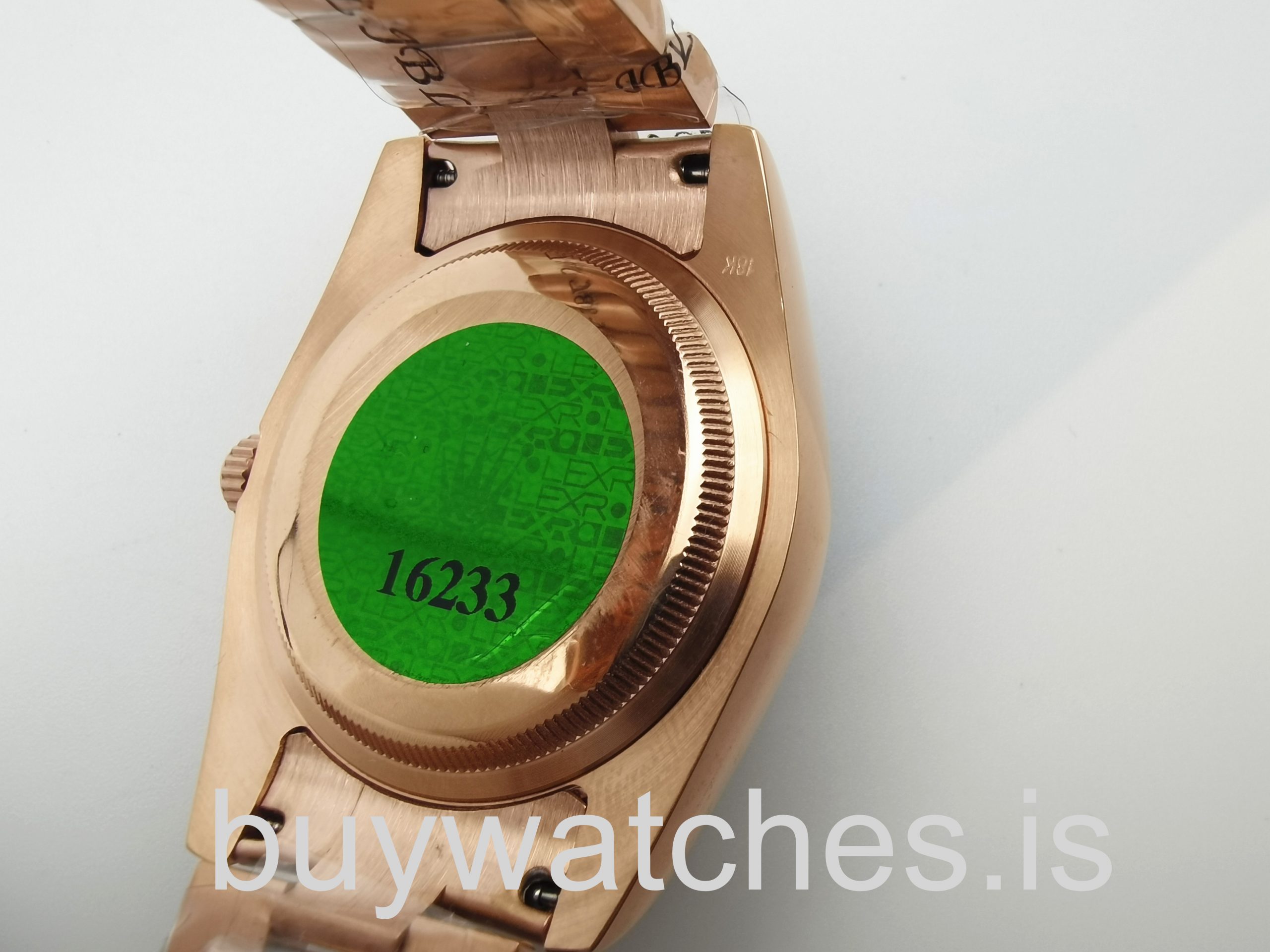 Rolex Datejust 4467 Unisex 36 Mm 18k Rose Gold Automatic Watch Rolex Datejust 4467 Unisex 36 Mm 18k Rose Gold Automatic Watch