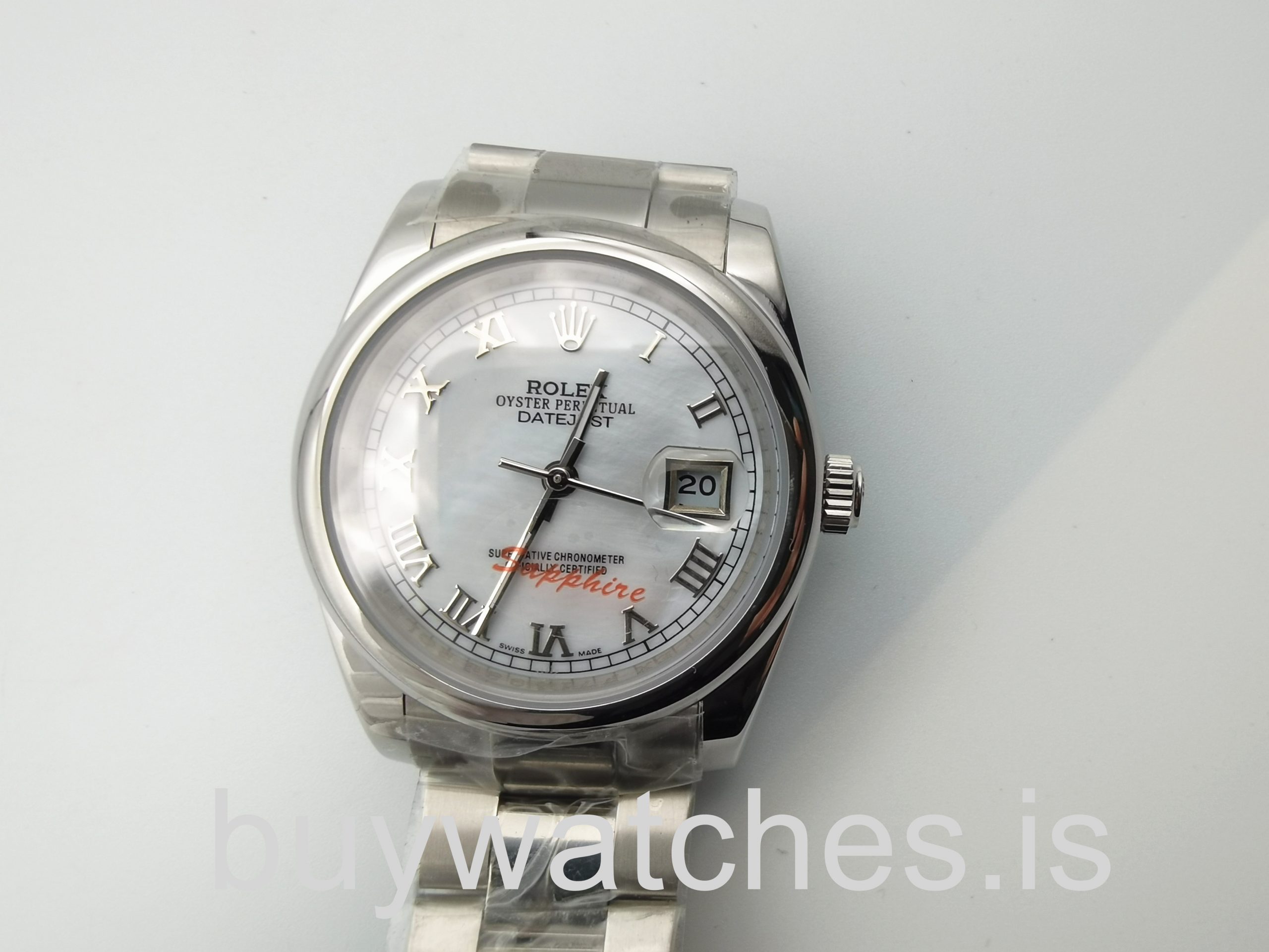 Rolex Datejust 16200 Silver Dial 36 mm Automatic Stainless Steel Watch Rolex Datejust 16200 Silver Dial 36 mm Automatic Stainless Steel Watch