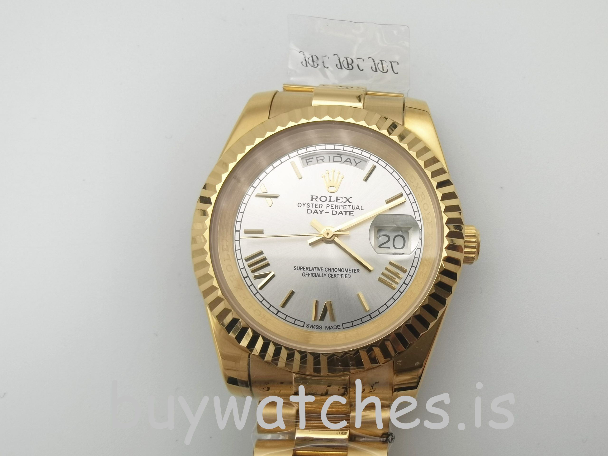 Rolex Day-Date II 218238 Automatic Mens 41 mm Steel Yellow Gold Watch Rolex Day-Date II 218238 Automatic Mens 41 mm Steel Yellow Gold Watch