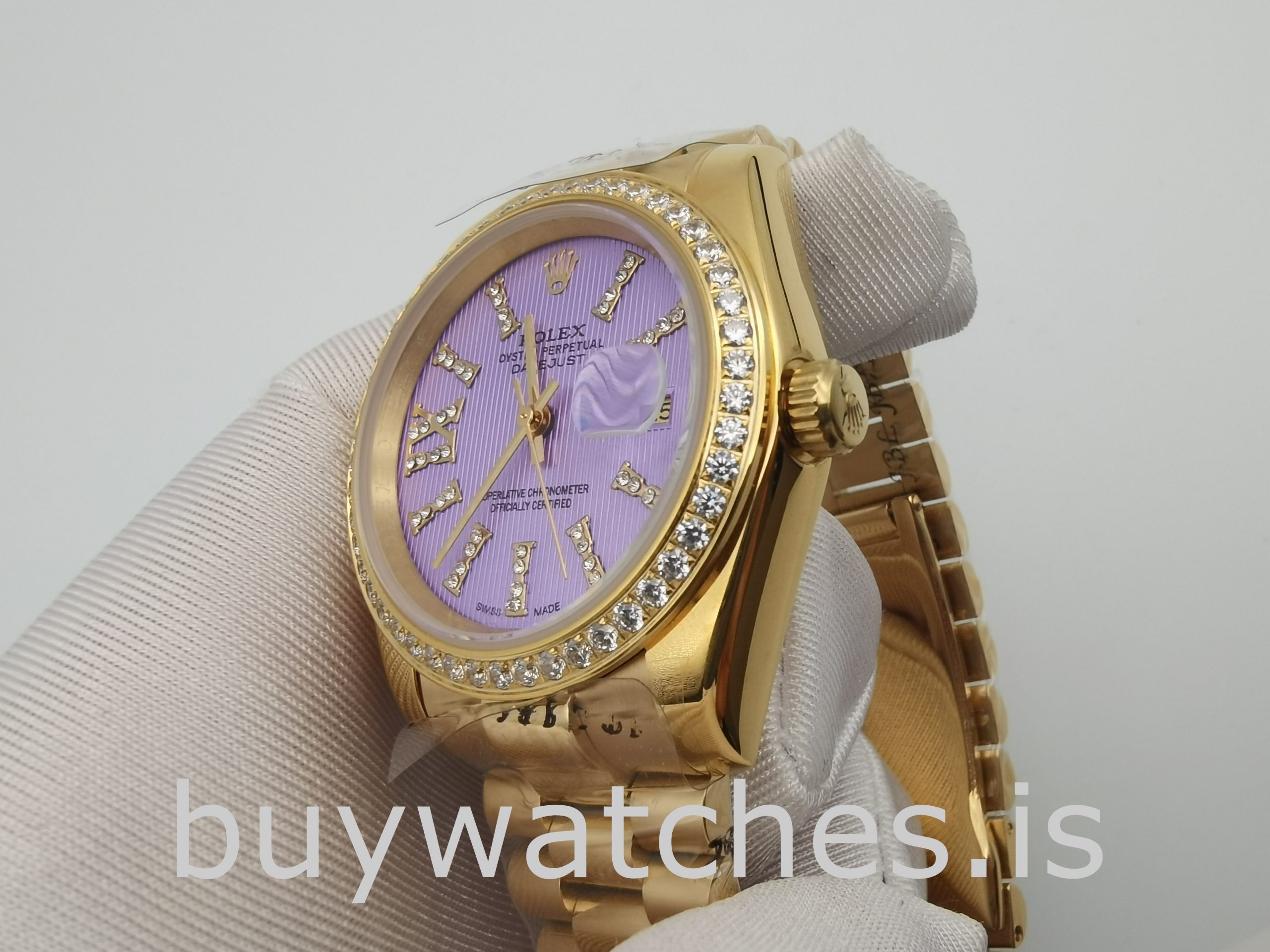 Rolex Datejust 278384 Ladies 31 mm Automatic Purple With Diamonds Watch Rolex Datejust 278384 Ladies 31 mm Automatic Purple With Diamonds Watch