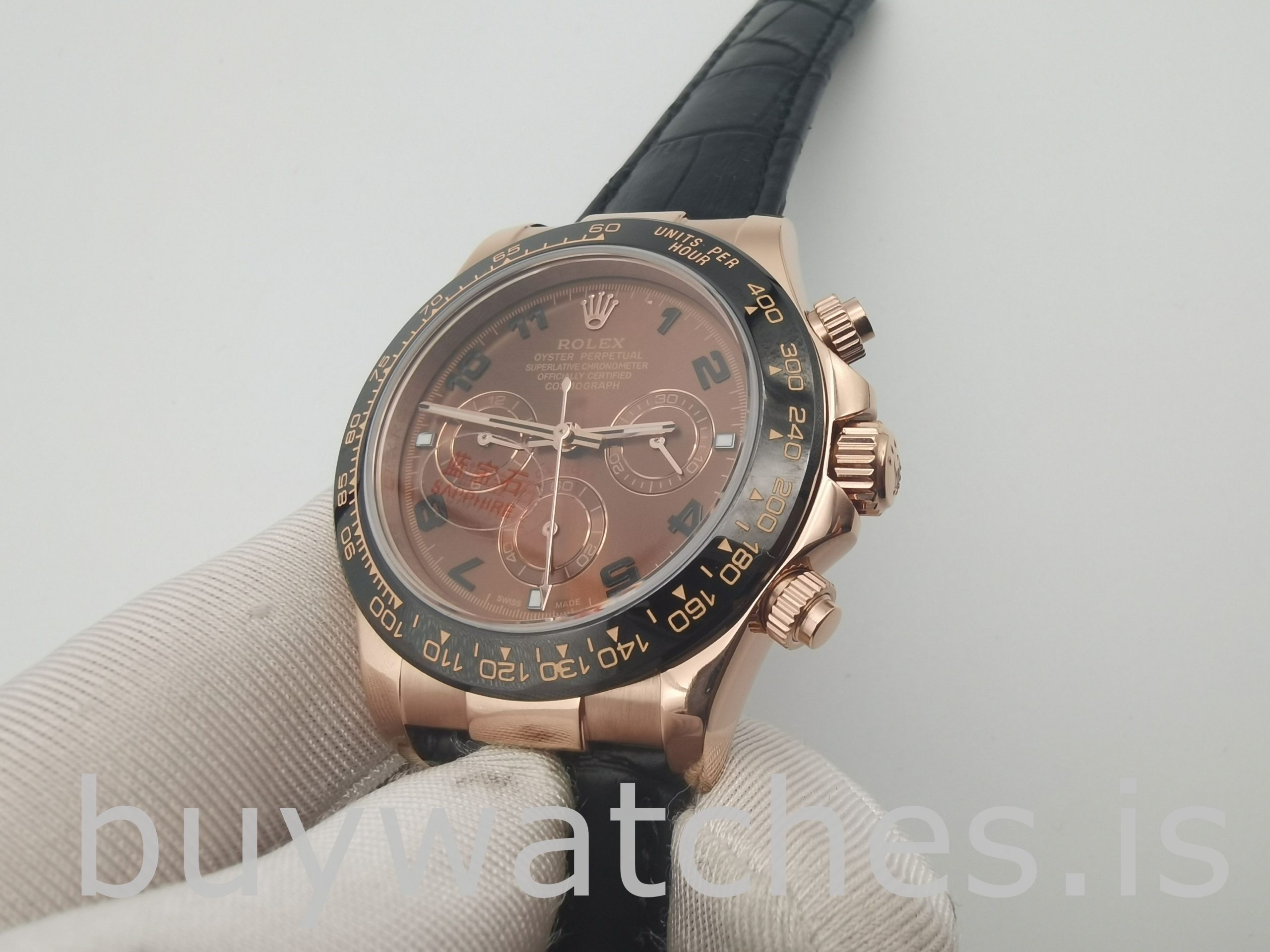 Rolex Daytona 116515 Leather 40mm Chocolate Dial Automatic Watch Rolex Daytona 116515 Leather 40mm Chocolate Dial Automatic Watch