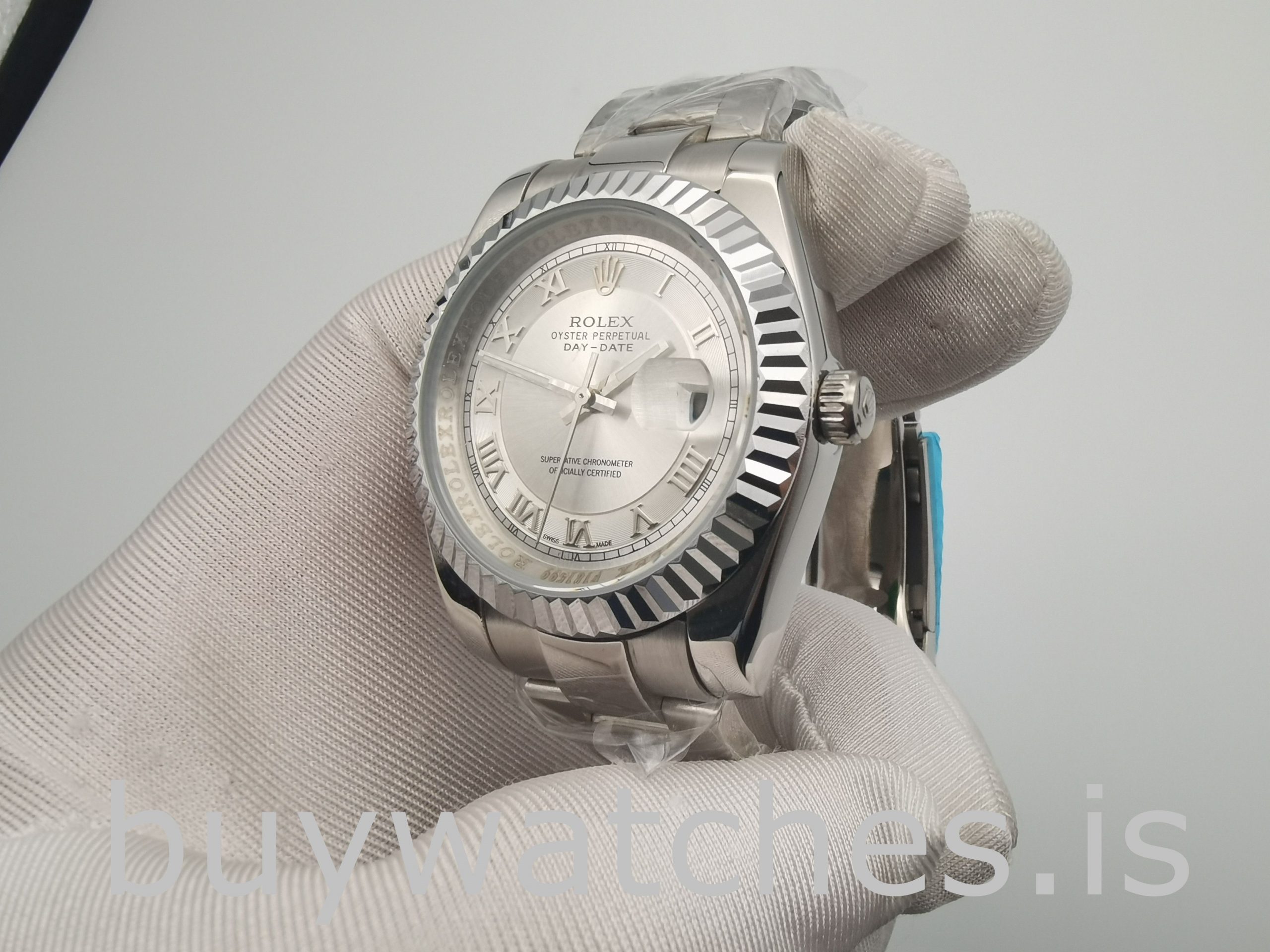 Rolex Datejust 4770 White Dial Men 41mm Roman Numeral Automatic Watch Rolex Datejust 4770 White Dial Men 41mm Roman Numeral Automatic Watch