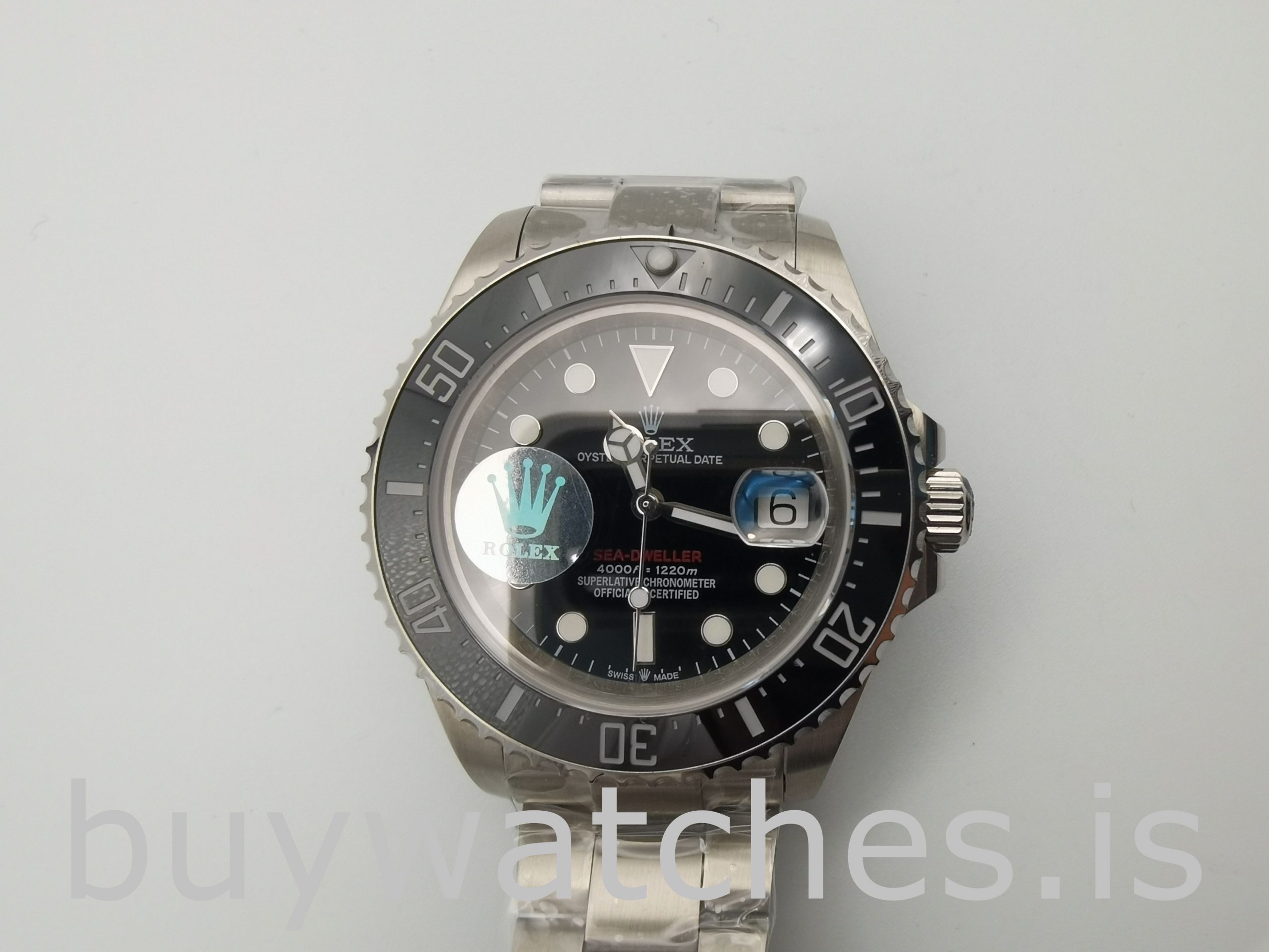 Rolex Sea-Dweller 126600 Black Steel Round 43mm Swiss Automatic Watch Rolex Sea-Dweller 126600 Black Steel Round 43mm Swiss Automatic Watch