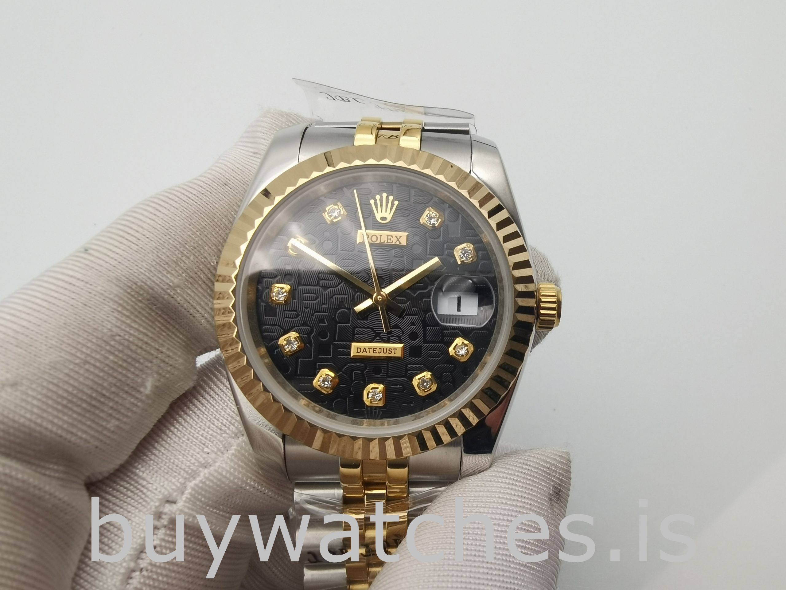 IMG_20210107_134750 Rolex Datejust 116233 Unisex 36mm 18k Yellow Gold Automatic Watch