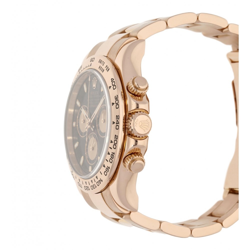 Rolex Daytona 116505 Mens Rose Gold 40mm Round Automatic Watch Rolex Daytona 116505 Mens Rose Gold 40mm Round Automatic Watch
