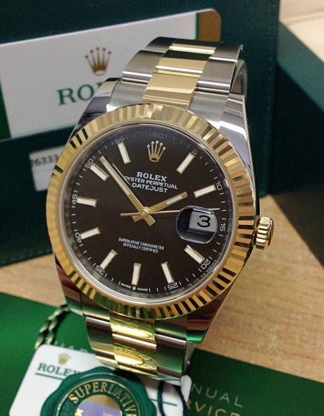 Rolex Datejust 126333 Mens 41mm 18k Yellow Gold Automatic Watch Rolex Datejust 126333 Mens 41mm 18k Yellow Gold Automatic Watch