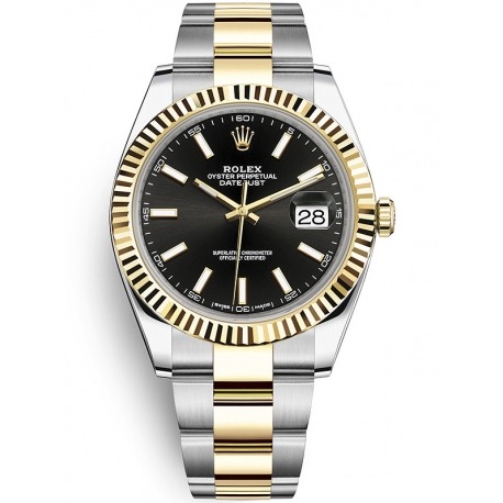 Rolex Datejust 126333 Mens 41mm 18k Yellow Gold Automatic Watch Rolex Datejust 126333 Mens 41mm 18k Yellow Gold Automatic Watch