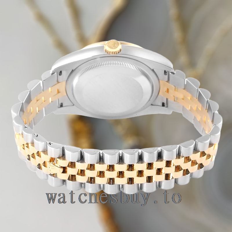 Rolex Datejust Men's 116243BKMDJ 36mm Bracelet Mother of Pearl - Image 4