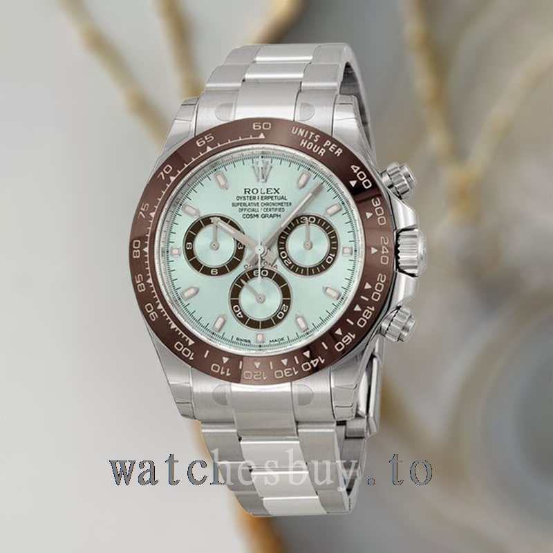 Rolex Daytona Men's 116506IBLSO 40mm Silver-tone Bracelet - Image 2
