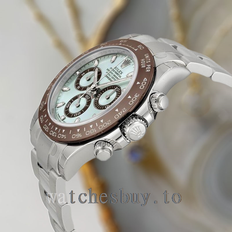 Rolex Daytona Men's 116506IBLSO 40mm Silver-tone Bracelet - Image 3