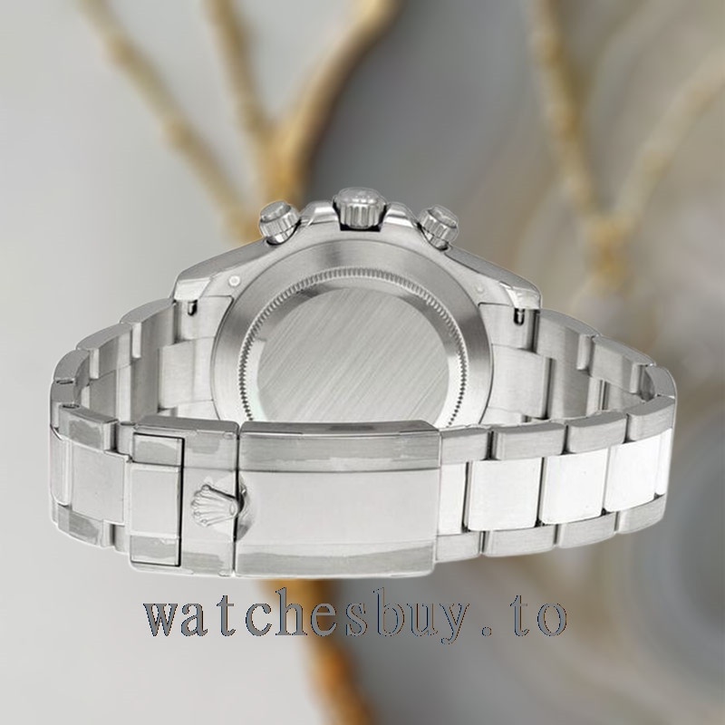 Rolex Daytona Men's 116506IBLSO 40mm Silver-tone Bracelet - Image 4